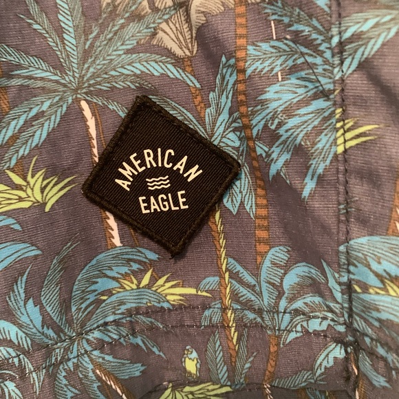 Men’s American Eagle Swim Trunks Sz S - Picture 3 of 7